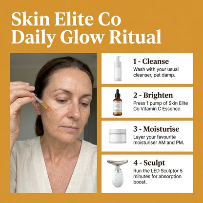 SKIN ELITE CO® VITAMIN C HYALURONIC ACID ANTI-AGING ESSENCE 50ML